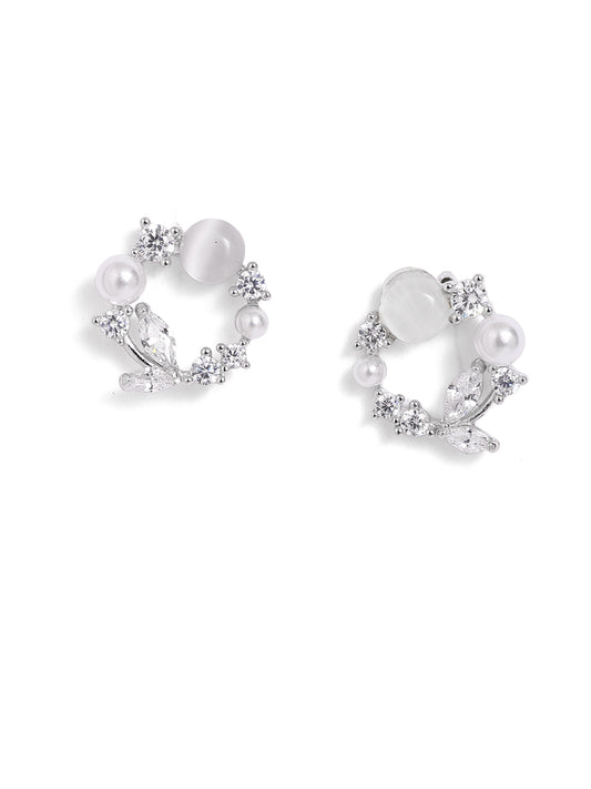 925 sterling silver stud earrings