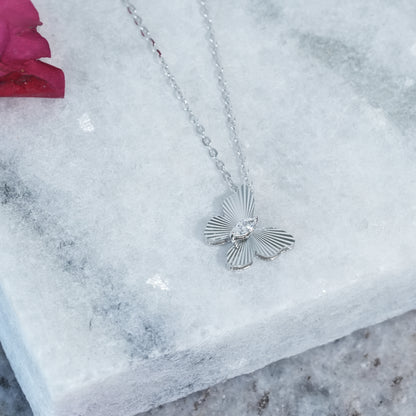 Designer Butterfly Charm Necklace