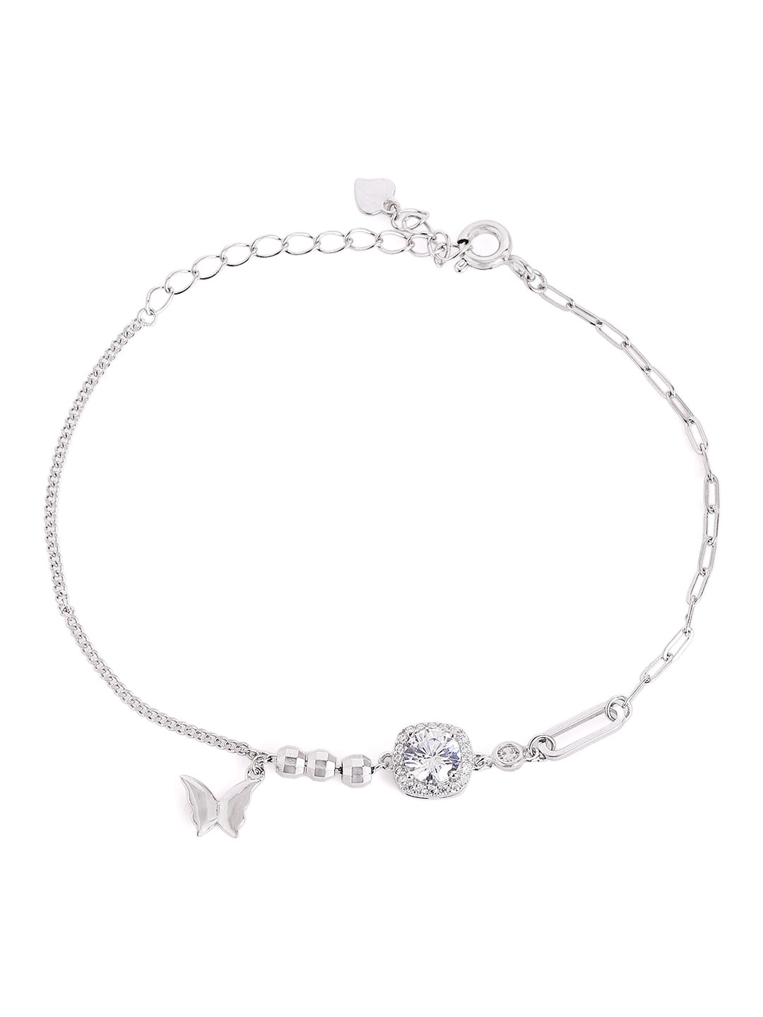 Solitaire Butterfly Spark 925 sterling silver Bracelet
