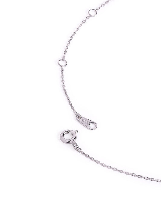 925 sterling silver mangalsutra with black beaded chain