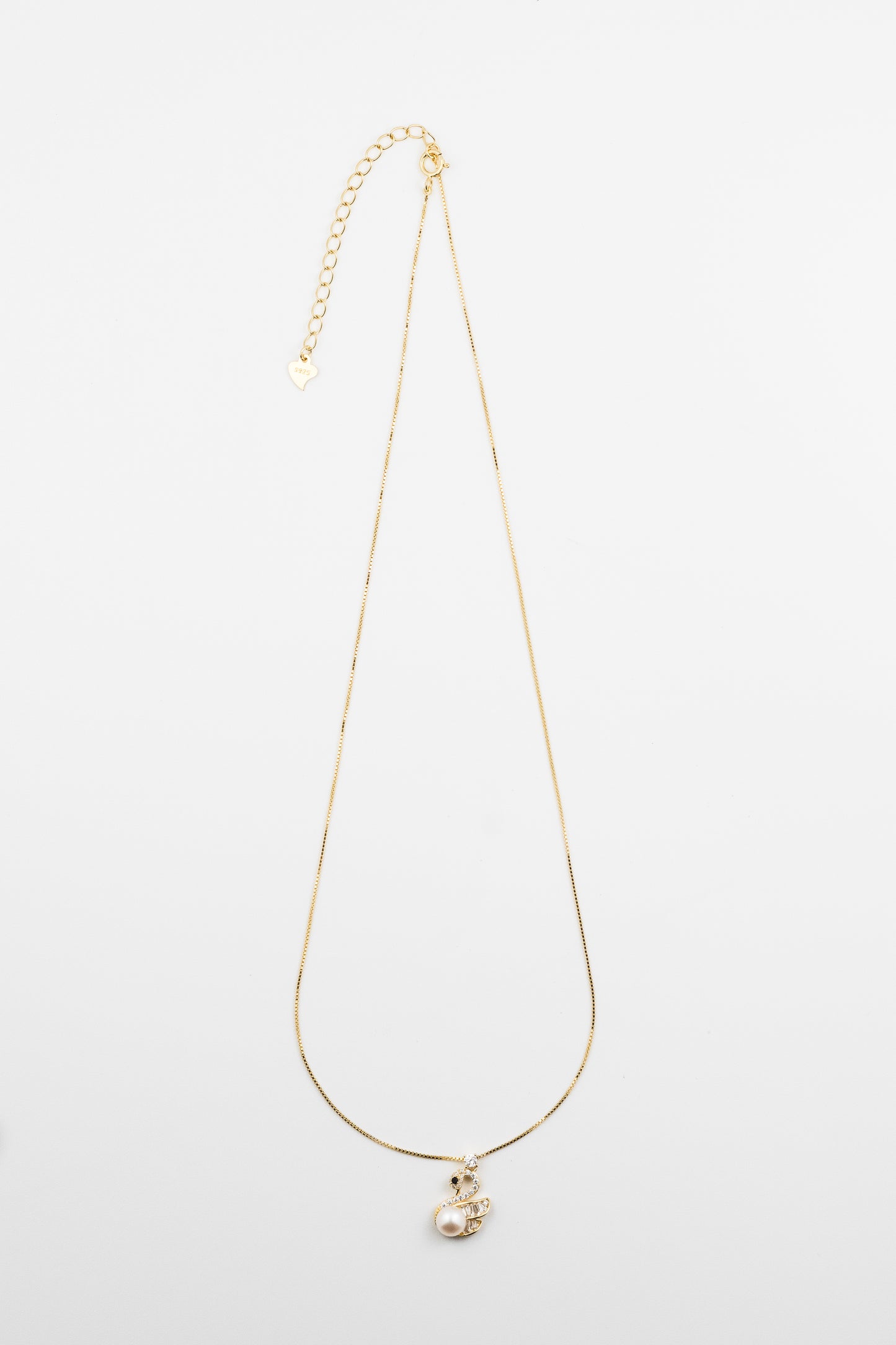 Royal Swan Pearl Necklace