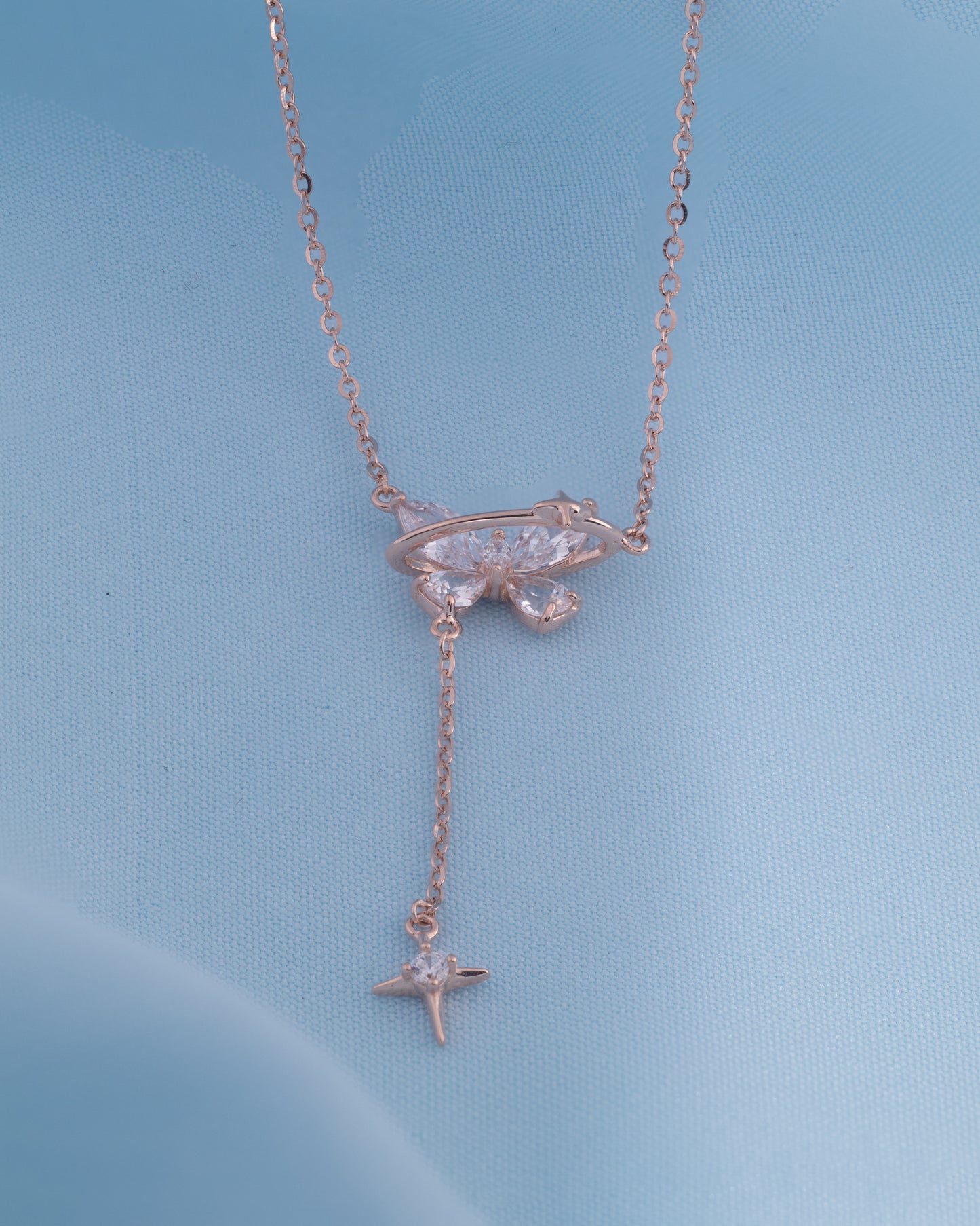 Starfall Rose Necklace