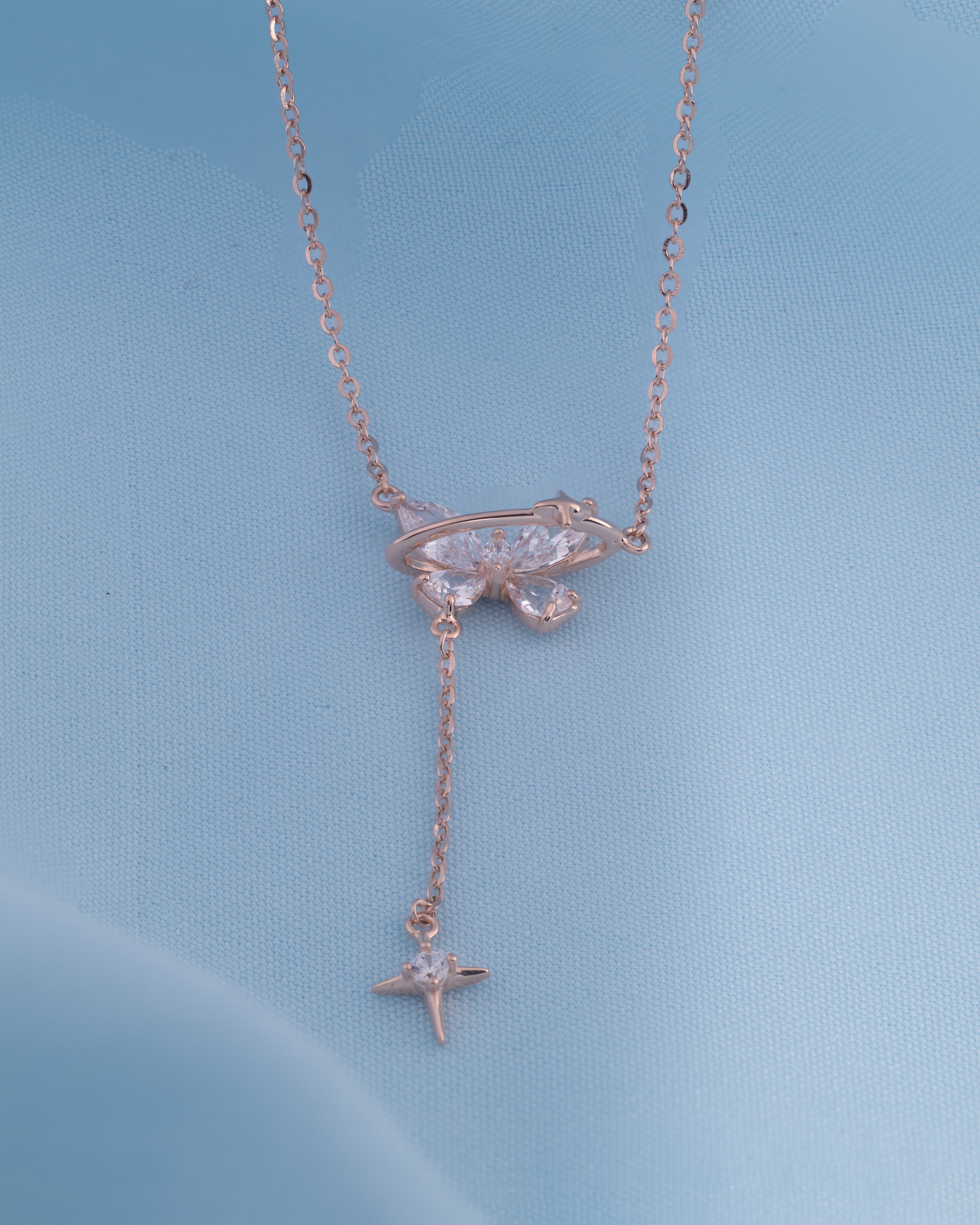 Starfall Rose Necklace
