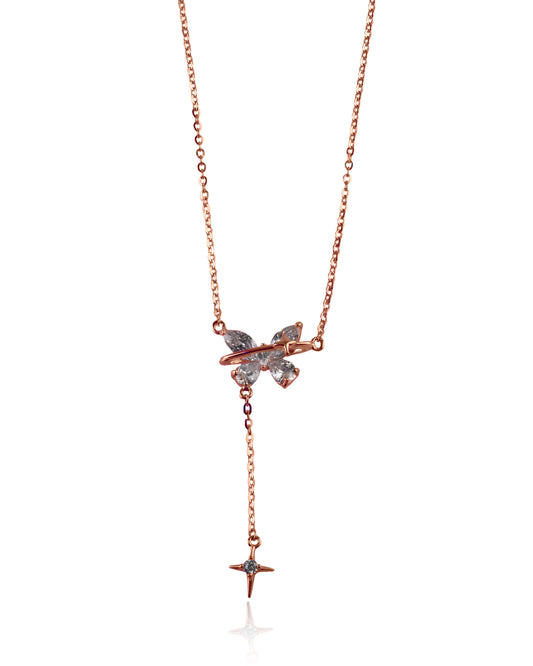 Starfall Rose Necklace