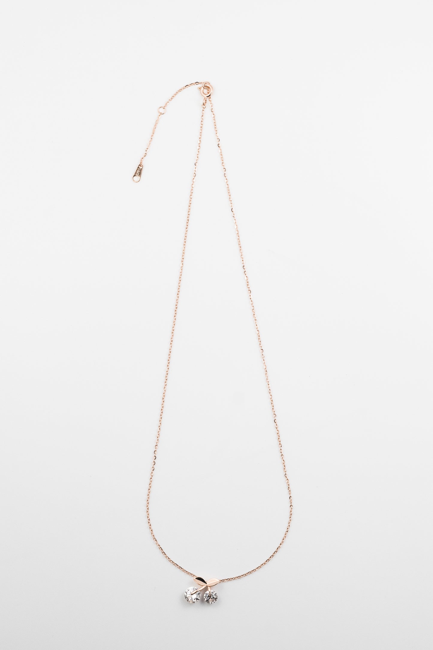 Cherry Shine Minimal Necklace