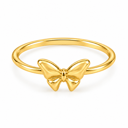 Golden Bow Ring