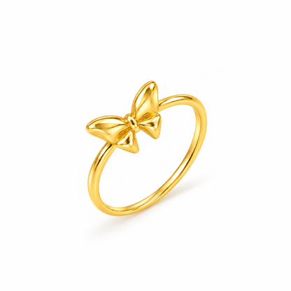 Golden Bow Ring