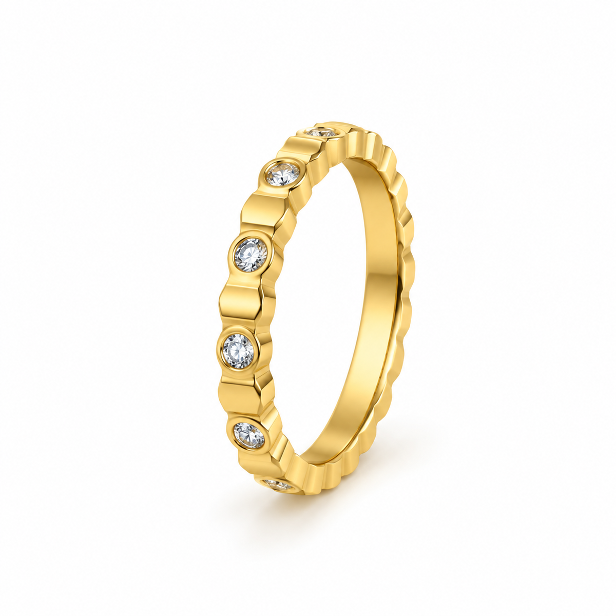 Crystal Edge Ring