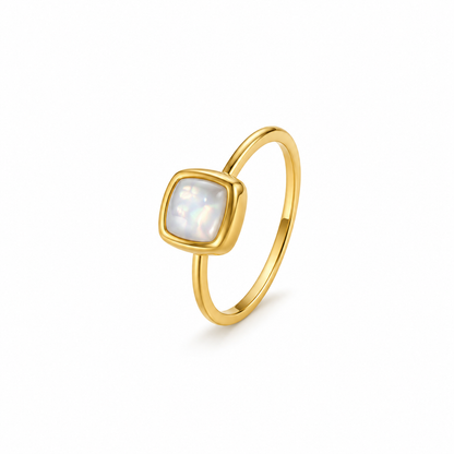 Golden Opal Ring