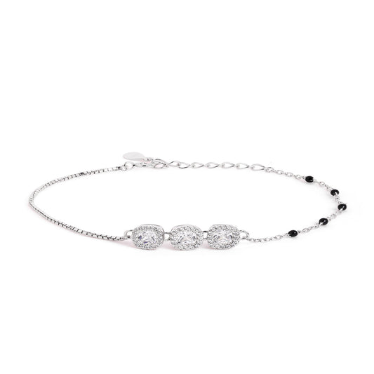 Triple Radiance Mangalsutra Bracelet