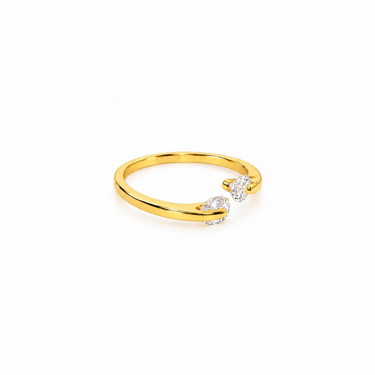 Twin Sparkle Ring
