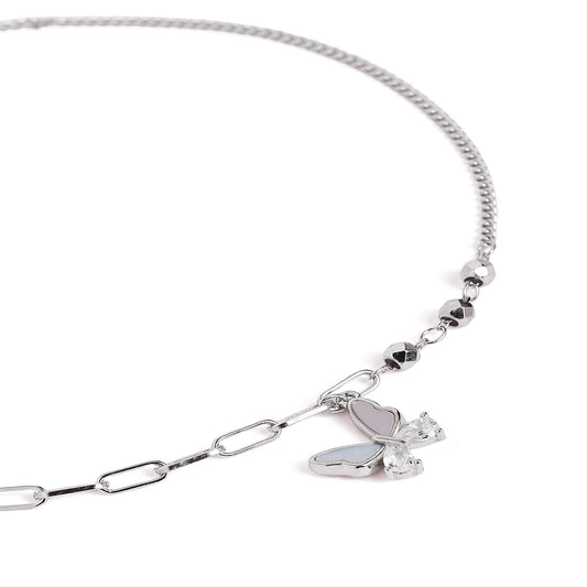 Delicate Butterfly Adjustable Anklet
