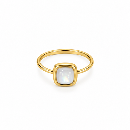 Golden Opal Ring