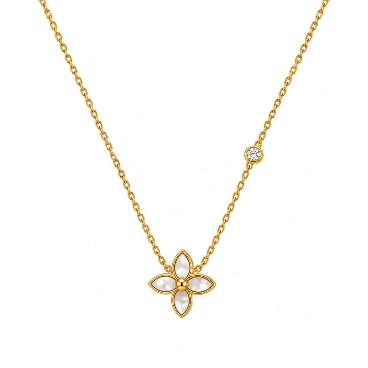 Graceful Floral Necklace
