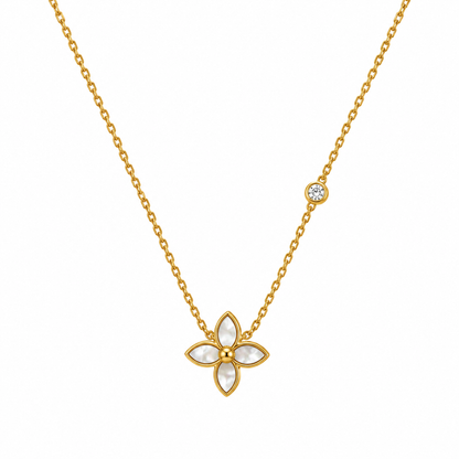 Graceful Floral Necklace