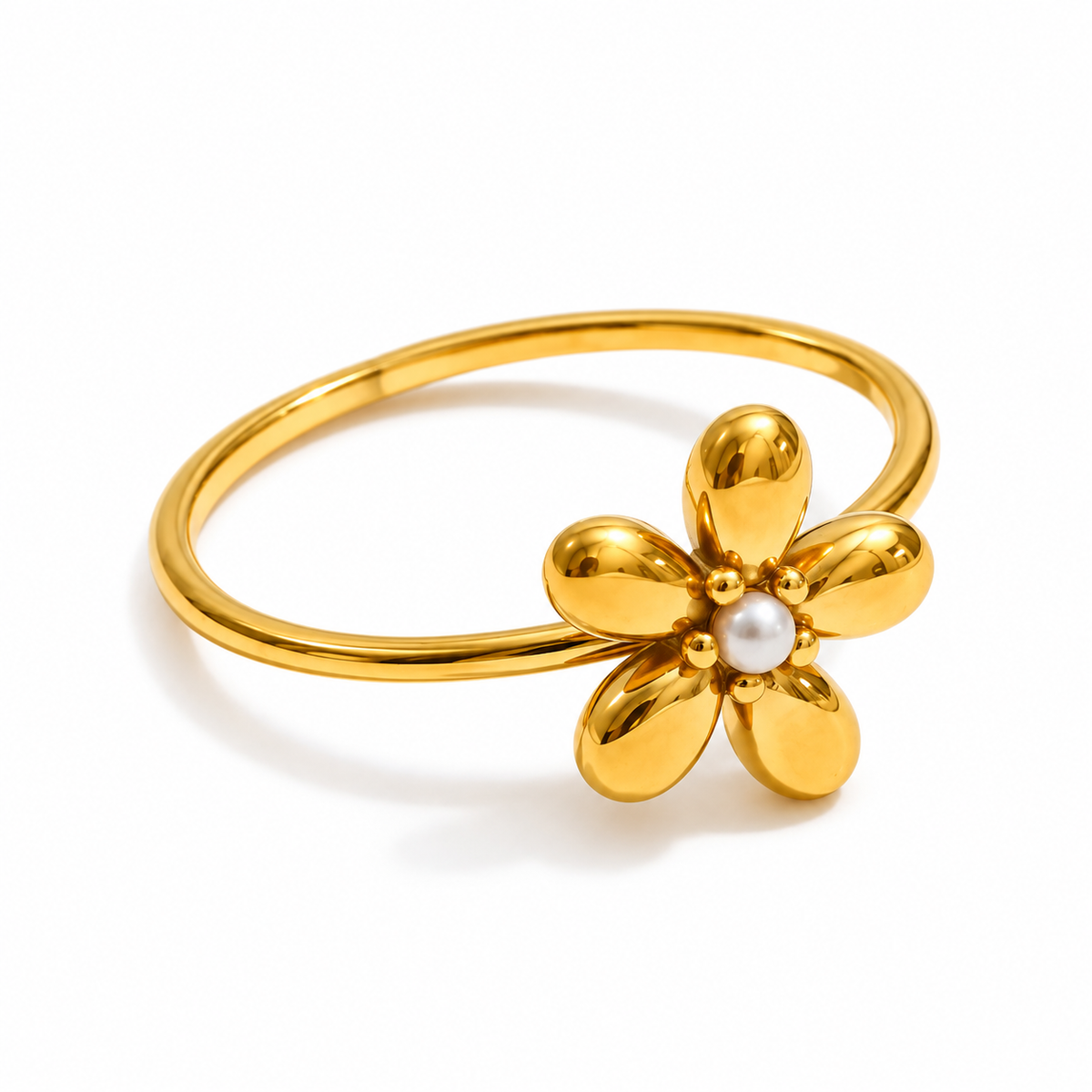Pearl Flower Ring