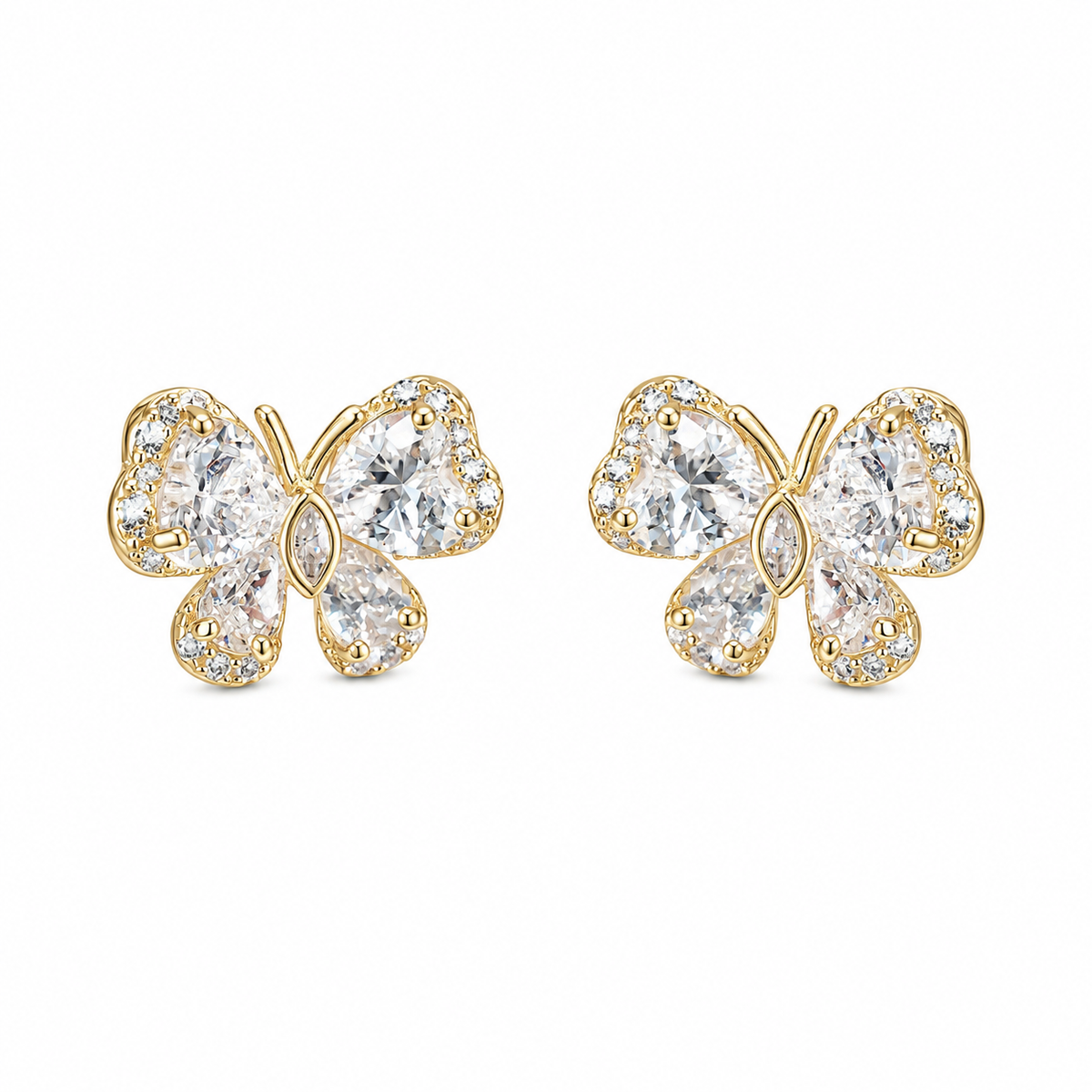 Radiant Butterfly Earrings