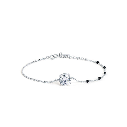 Classic Solitaire Mangalsutra Bracelet