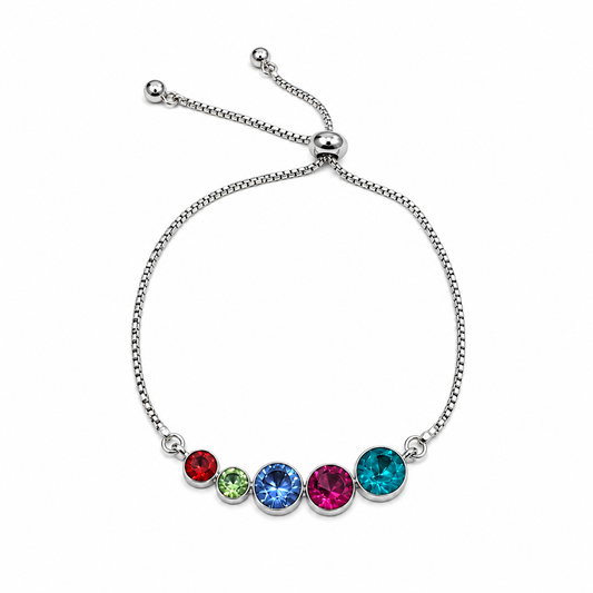 Adjustable Rainbow Bracelet