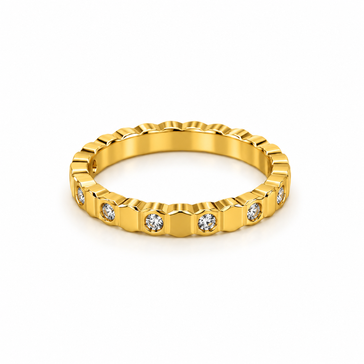 Crystal Edge Ring