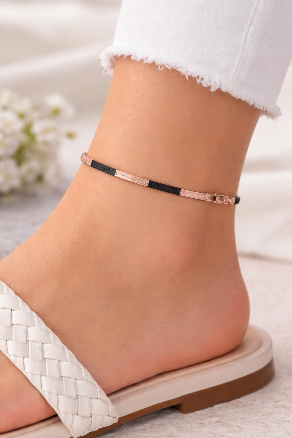 Designer Sterling Silver Anklet