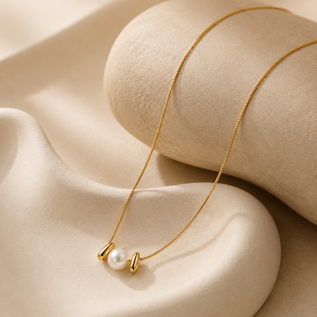 Demi Fine Pearl Orbit Necklace