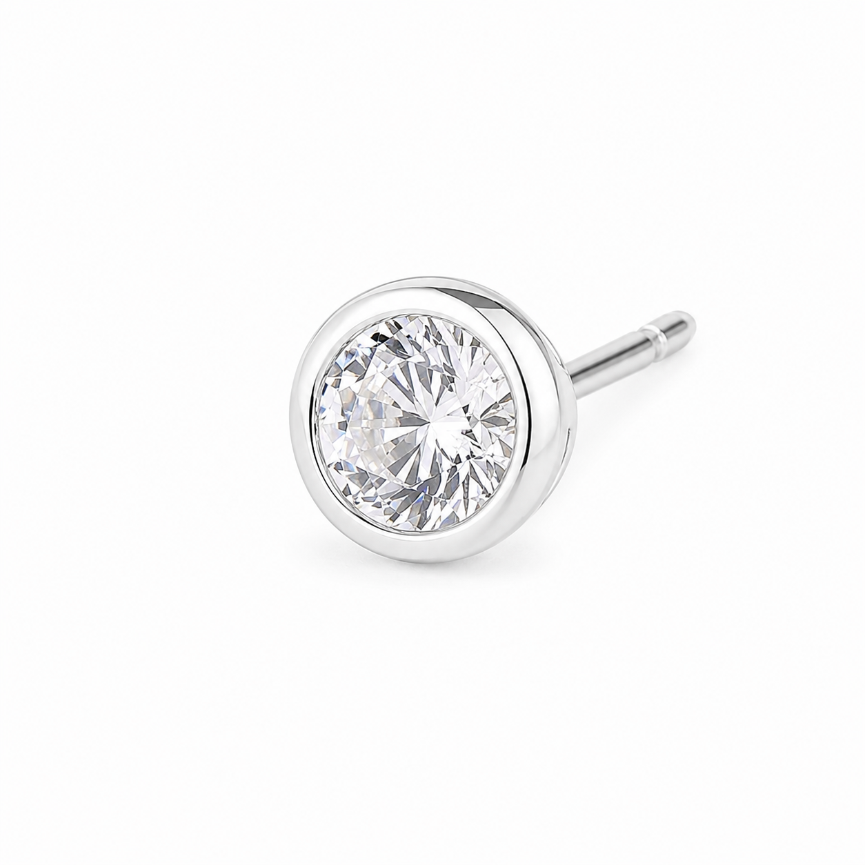 Silver Pure Radiance Solitaire