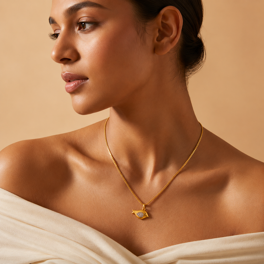 9K Gold Diamond Bird Pendant