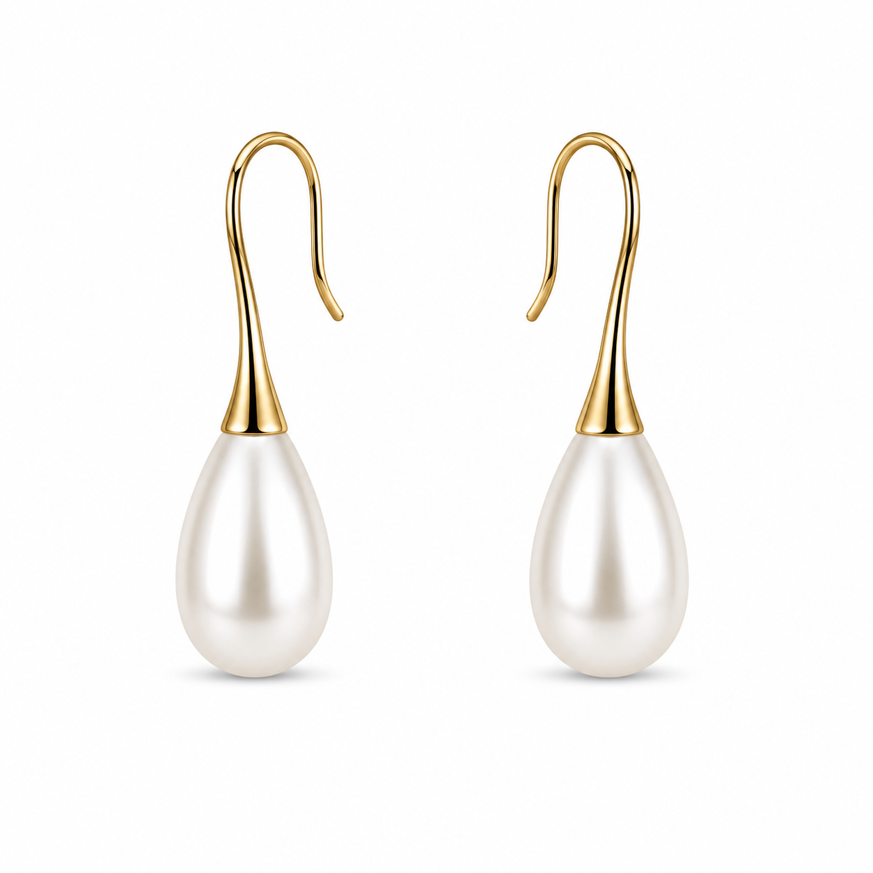Demi Fine Teardrop Pearl Earrings