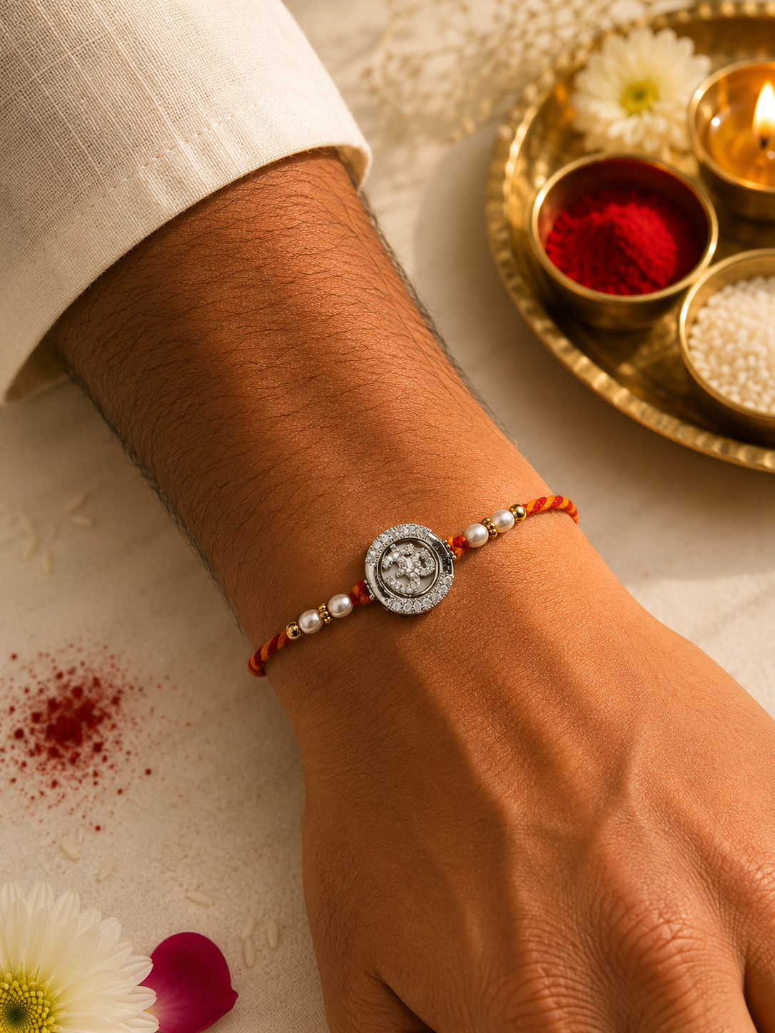 Om Symbol Designer Rakhi