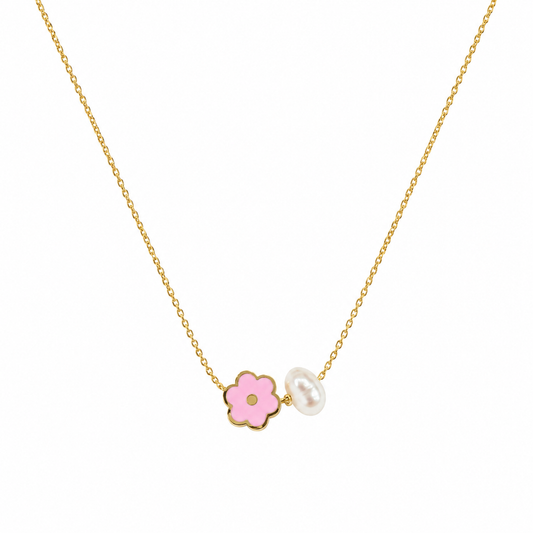 Demi Fine Blossom Pearl Necklace