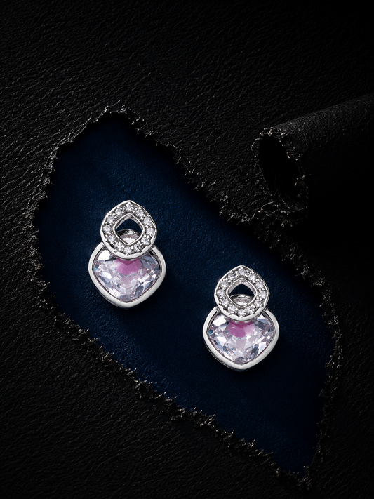 Lumi Blush Stud Earrings