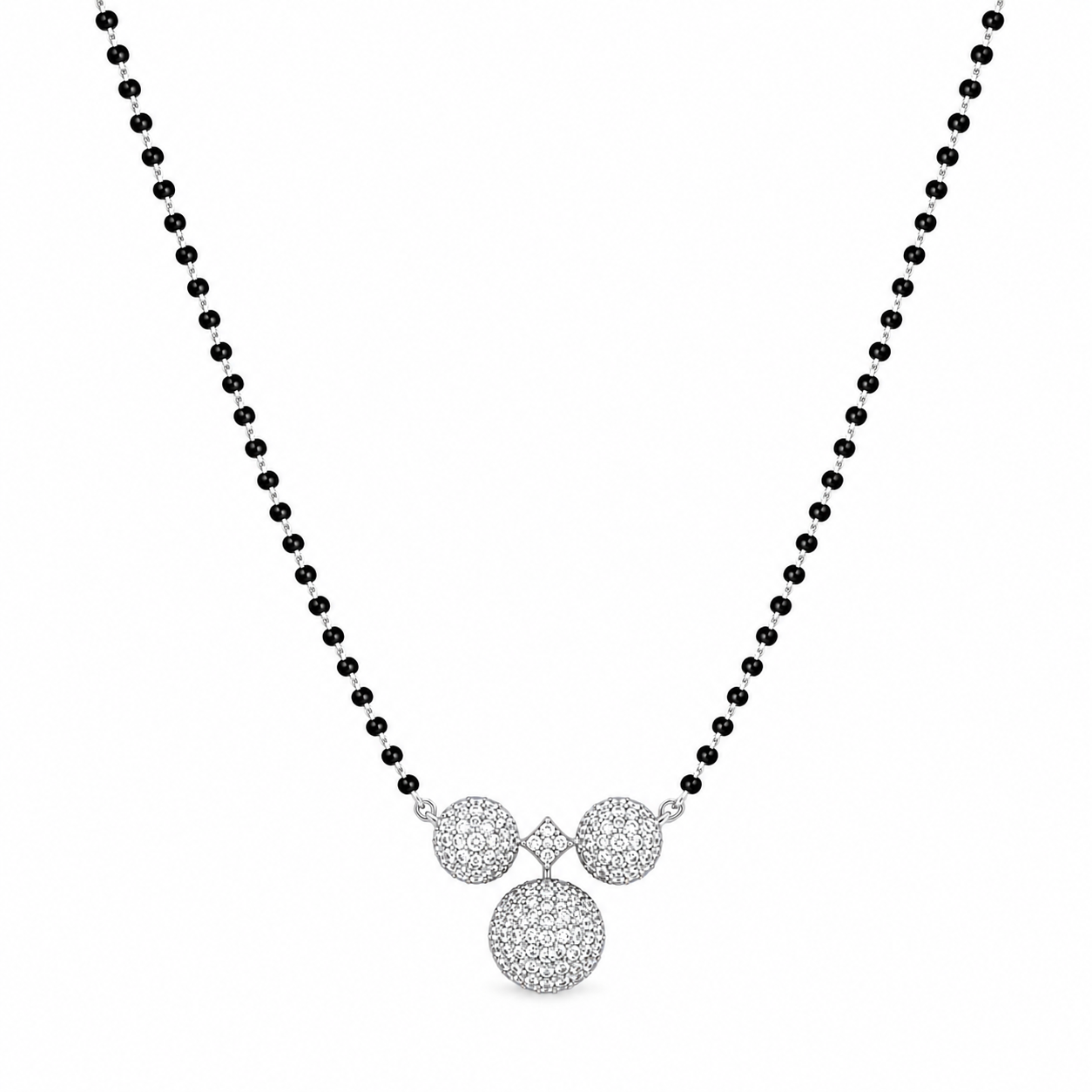 Silver Celestial Trio Mangalsutra