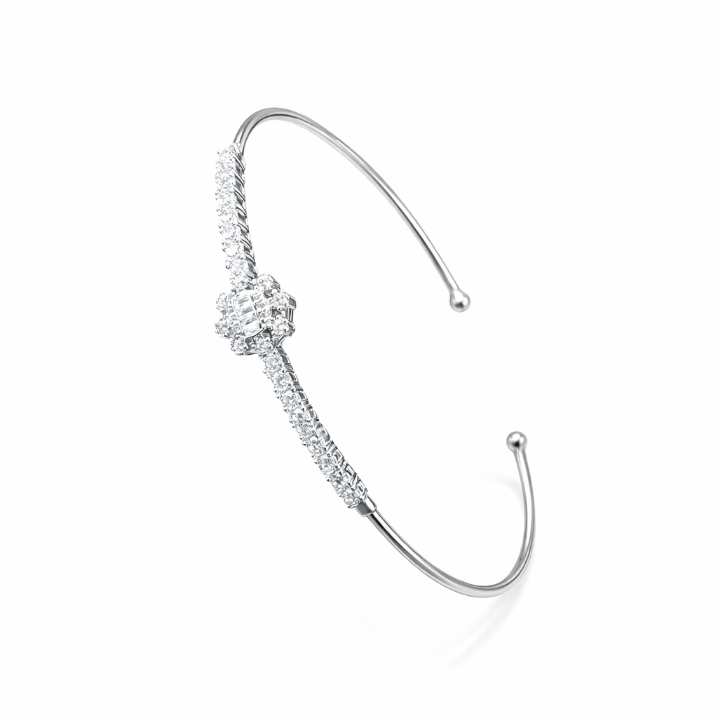 Snow Aura Open Cuff