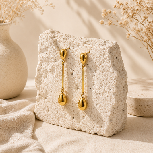 Demi Fine Celeste Gold Dangle Earrings