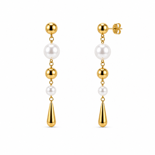 Demi Fine Celeste Pearl Drop Earrings