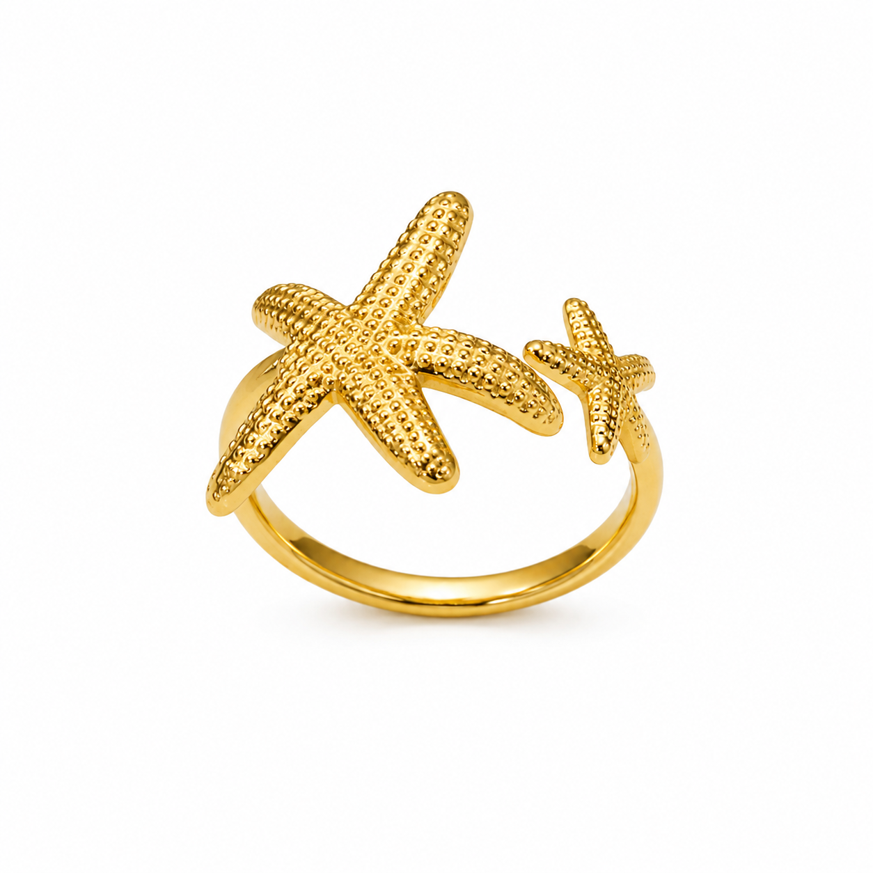 Demi Fine Twin Starfish Statement Ring