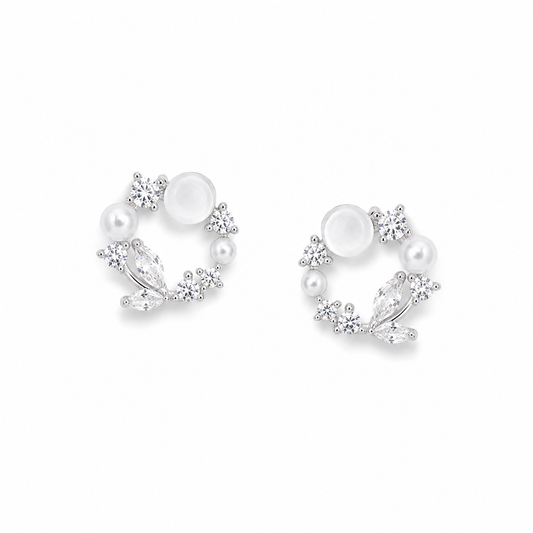 Silver Opaline Crystal Garden