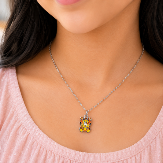 Tiny Tiger Kids Necklace
