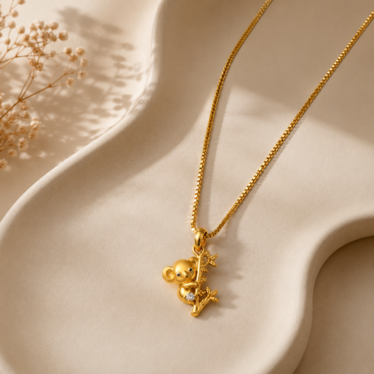 9K Gold Koala Pendant