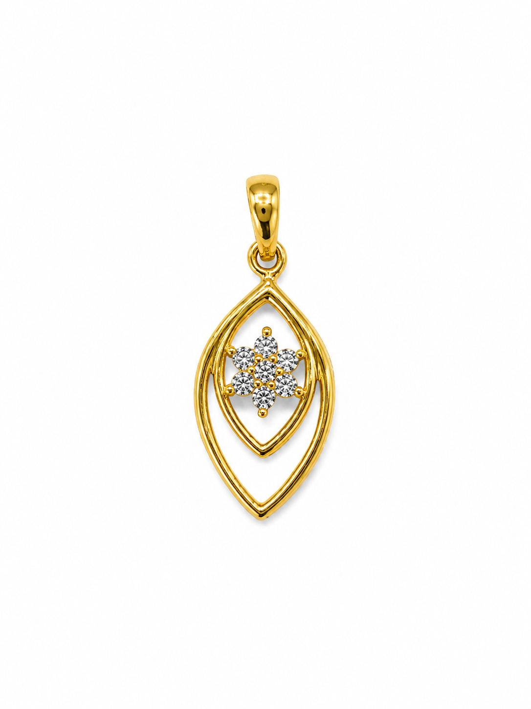 Petal 9 Karat Gold Pendant