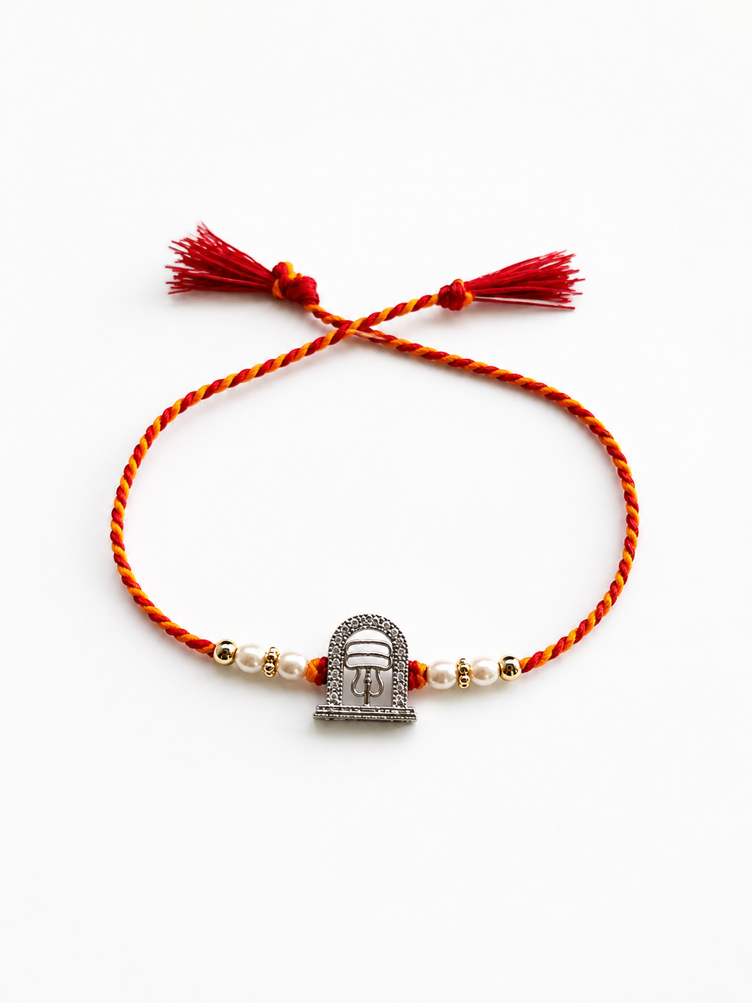 Shivling Pearl Rakhi