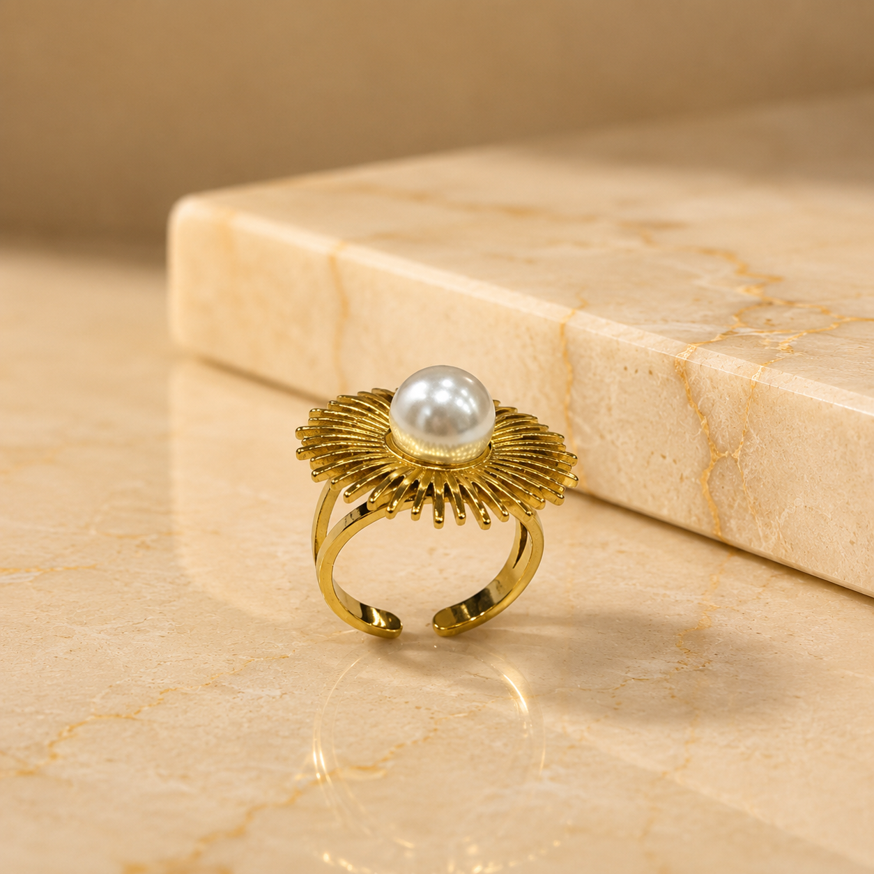 Demi Fine Pearl Statement Ring