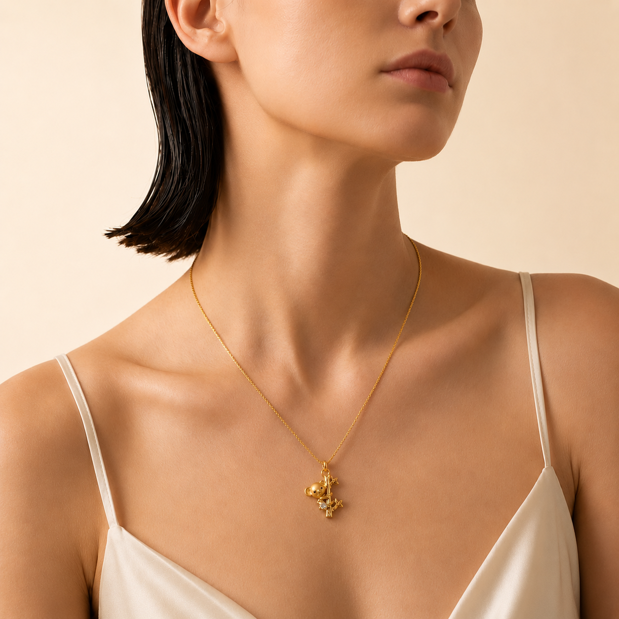 9K Gold Koala Pendant