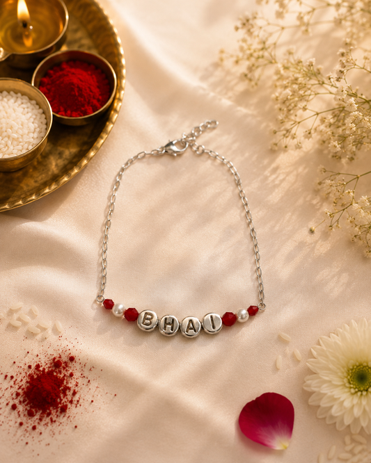 Premium Bhai Charm Bracelet