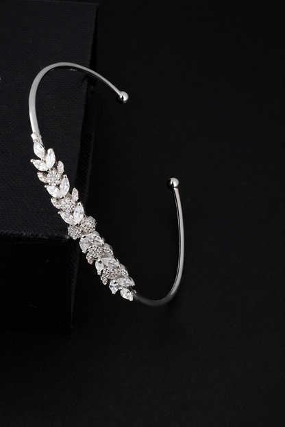 925 sterling silver cuff bracelet for women