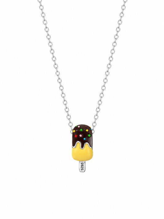 925 Silver Pink Scoopie Charm
