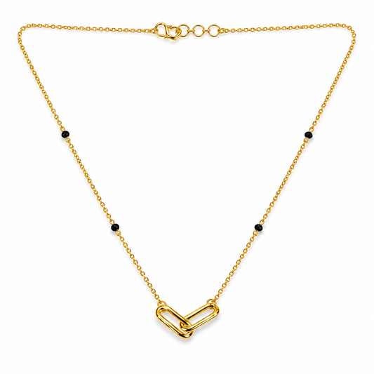 9K Gold Modern Link Mangalsutra