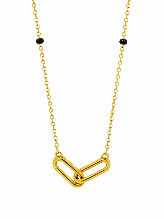 9K Gold Modern Link Mangalsutra