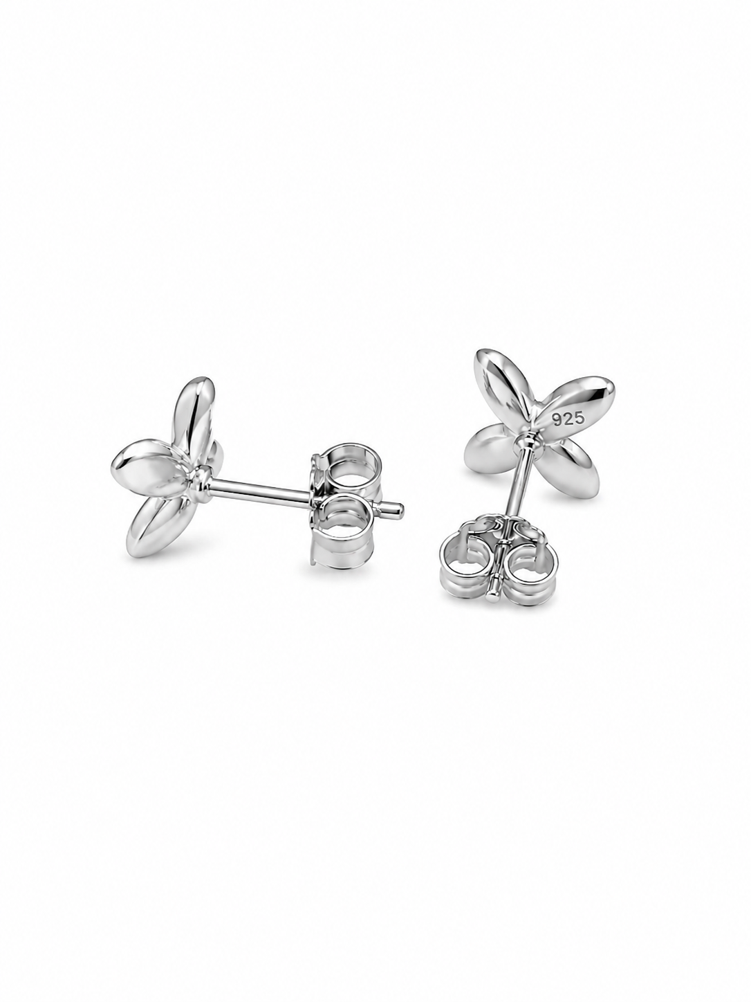 925 Silver Pearl Bloom Studs